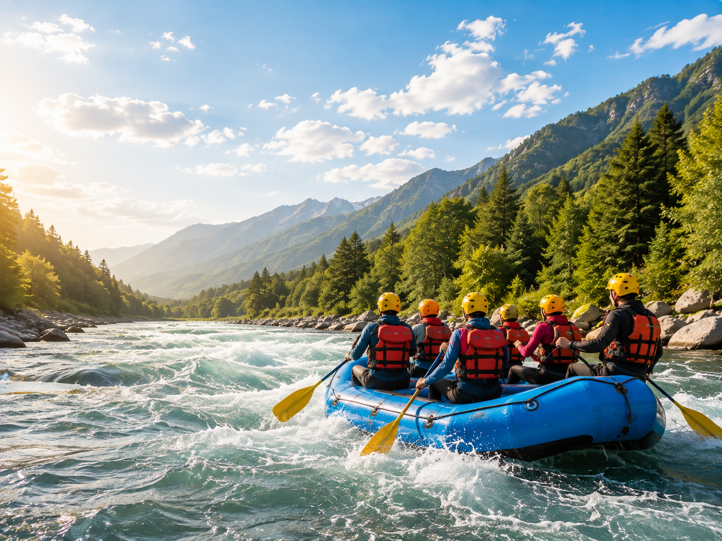 River rafting